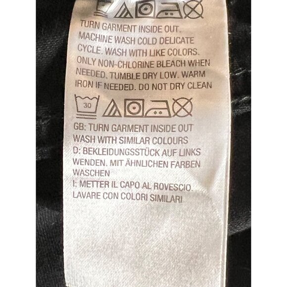 NWT D & Co. Women's Black Straight-Leg Jeans Size 6 Goth - Picture 9 of 11